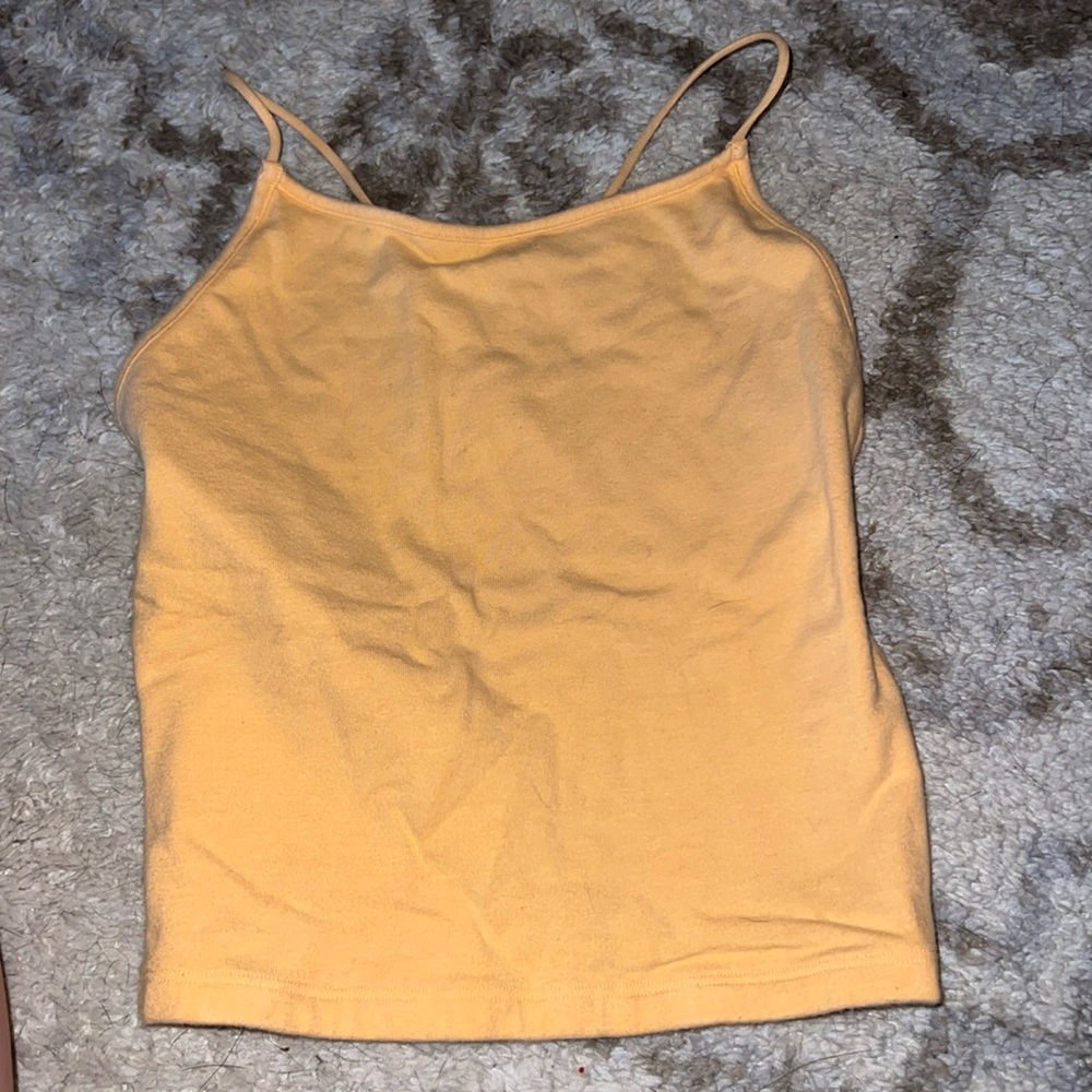 Orange Crop Top